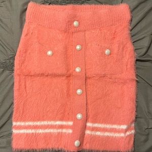 The cutest Cashmere like striped skirt